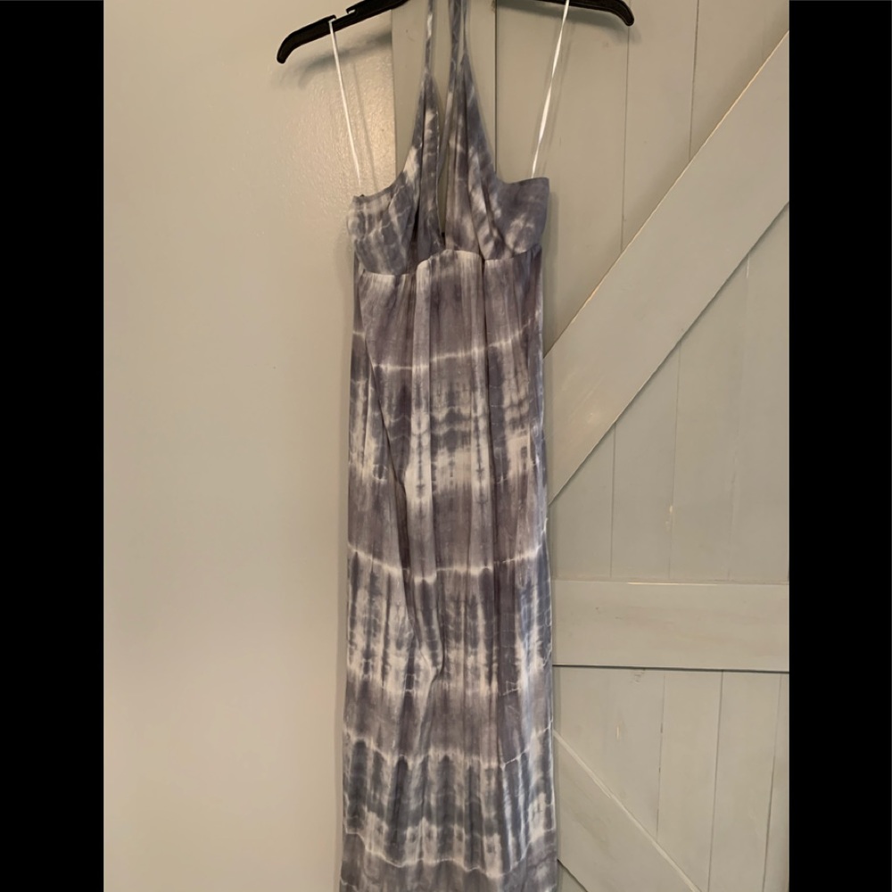 Tie dye maxi dress